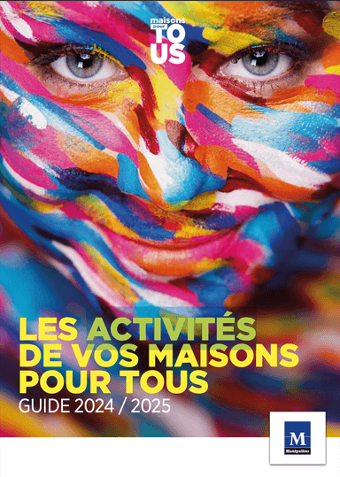 Couverture du guide des Maisons Pour Tous 2024-2025